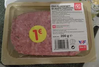 Mängden socker i Pâté de campagne de qualité Supérieure