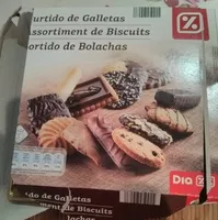 Mängden socker i Assortiment de biscuits