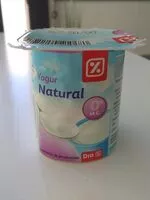 Mängden socker i Yogur natural 0% M.G.