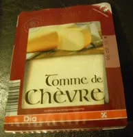 Mängden socker i Tomme de chèvre (24 % MG)