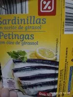 Mängden socker i Sardinillas en aceite de girasol