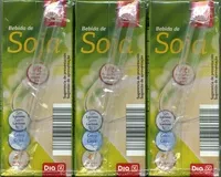Mängden socker i Bebida de soja - Pack de 3