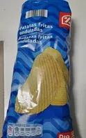 Mängden socker i Patatas Fritas Onduladas