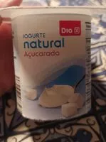 Mängden socker i Yogur natural azucarado
