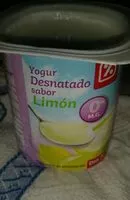 Mängden socker i Yogur desnatado limón, fresa y piña