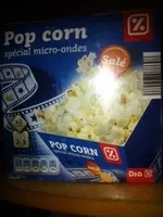 Mängden socker i Pop corn spécial micro-ondes