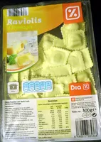 Mängden socker i Raviolis 4 fromages