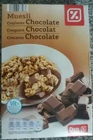 Mängden socker i Muesli Crocante com Chocolate negro