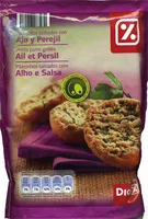 Mängden socker i Pan tostado con ajo, perejil y AOVE