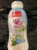 Mängden socker i L. Casei natural 0,0