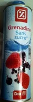 Mängden socker i Grenadine Sans sucre