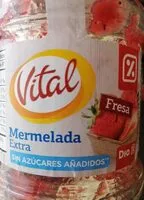 Mängden socker i Mermelada extra fresa diet