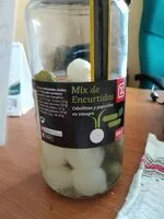 Mängden socker i Mix de encurtidos