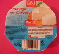 Mängden socker i Fromage mi-Chèvre (26% MG)
