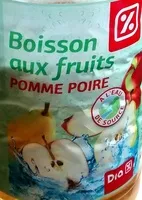 Mängden socker i Boisson aux fruits pomme poire