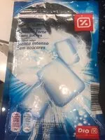 Mängden socker i Chicles sabor menta fuerte