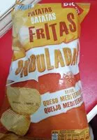 Mängden socker i Patatas fritas onduladas