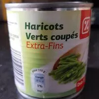 Mängden socker i Haricots verts coupés extra-fins