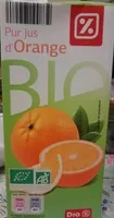Mängden socker i Pur jus d'orange Bio
