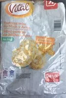 Mängden socker i Tortitas mini de Maíz y Arroz