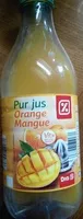 Mängden socker i Pur jus Orange Mangue