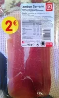 Mängden socker i Jambon serrano