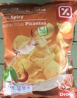 Mängden socker i Chips spicy