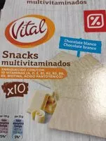 Mängden socker i Snacks multivitaminados