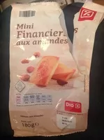Mängden socker i Mini Financiers aux Amandes