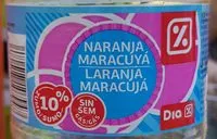 Mängden socker i Naranja Maracuyá