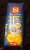 Mängden socker i Zumo y leche mediterráneo