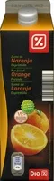 Mängden socker i Zumo de naranja exprimida refrigerado con pulpa "Dia"