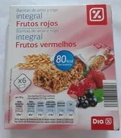 Mängden socker i Barre aux fruits des bois