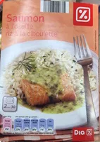 Mängden socker i Saumon à l'oseille riz à la ciboulette