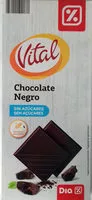 Mängden socker i Chocolate negro sin azúcares