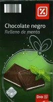 Mängden socker i Chocolate negro relleno de menta