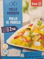 Mängden socker i Paella marisco dia