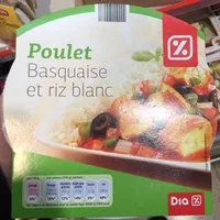 Mängden socker i Poulet Basquaise et riz blanc