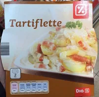 Mängden socker i Tartiflette