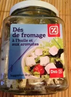 Mängden socker i Dés de Fromage à l'Huile et aux Aromates