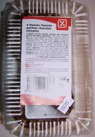 Mängden socker i 4 Donuts fourrés parfum chocolat noisette