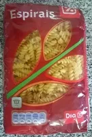 Mängden socker i Espirales fusilli