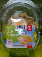Mängden socker i Salades et pâtes oeuf fromage