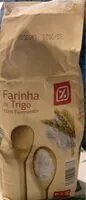 Mängden socker i Farinha de trigo com fermento