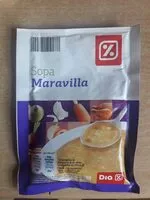 Mängden socker i Sopa maravilla