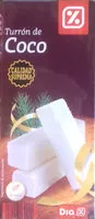 Mängden socker i Turrón de coco