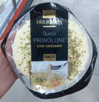 Mängden socker i Provelone con orégano