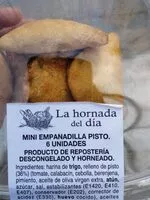 Mängden socker i Mini empanadilla de pisto