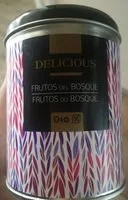 Mängden socker i Delicious frutos del Bosque