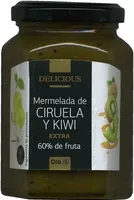 Mängden socker i Mermelada de ciruela y kiwi